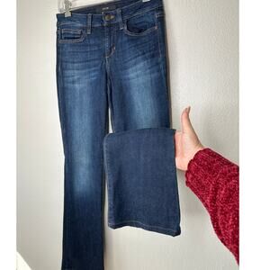 Joe's Dark Blue Wash Curvy Bootcut Rosie Jeans 27